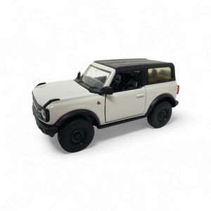 Ford Bronco White Pullback Toy Truck
